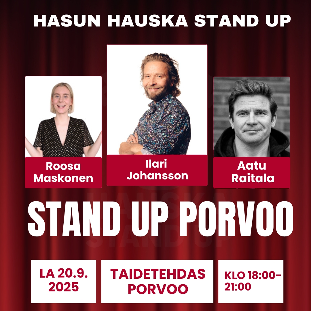 Hasun Hauska Stand Up promo